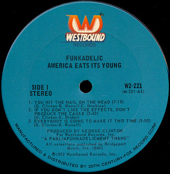 Funkadelic - America Eats Its Young (LP) [US] 1976 RP (Near Mint (NM or M-))