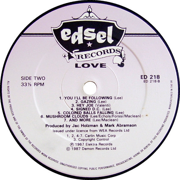 Love - Love (1987 STEREO RE)