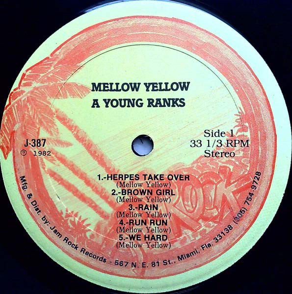 Mellow Yellow - Herpes Take Over (1982 Jamaican Press)