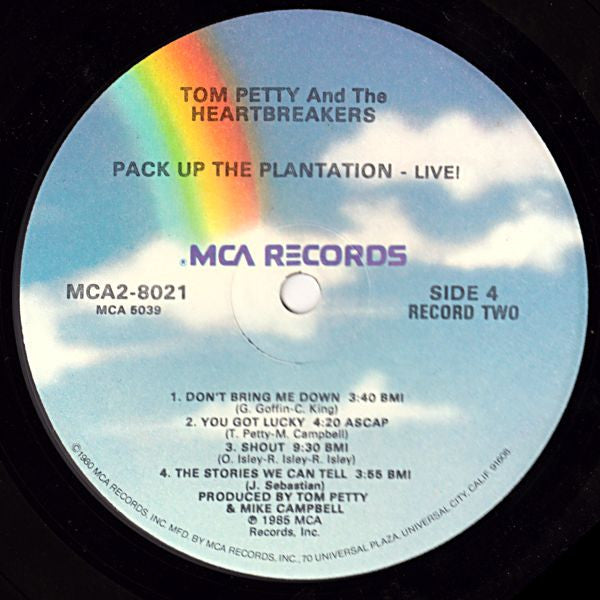 Tom Petty And The Heartbreakers - Pack Up The Plantation - Live! (LP) [US] 1st