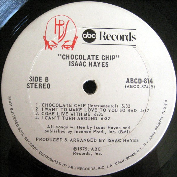 Isaac Hayes - Chocolate Chip (1975 US Press)