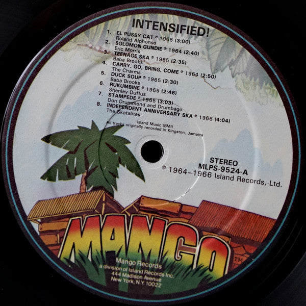 Various - Intensified! Original Ska 1962-1966 (1979 Compilation)