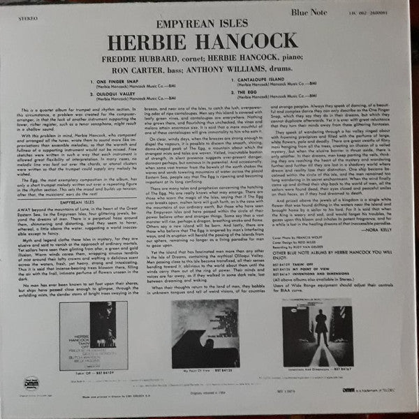 Herbie Hancock - Empyrean Isles (LP) [Greece] 1st (Mint (M))