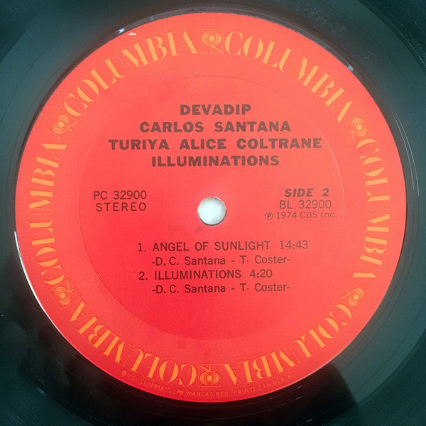 Carlos Santana - Illuminations (LP) [US] 1st (Near Mint (NM or M-))