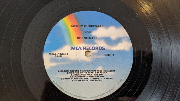 Brenda Lee - Merry Christmas From Brenda Lee (LP) [US] 1980 RP (Near Mint (NM or M-))