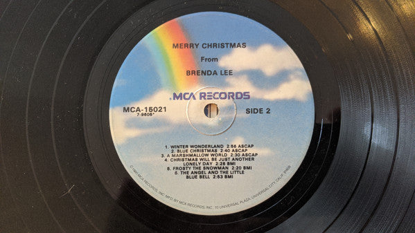 Brenda Lee - Merry Christmas From Brenda Lee (LP) [US] 1980 RP (Near Mint (NM or M-))