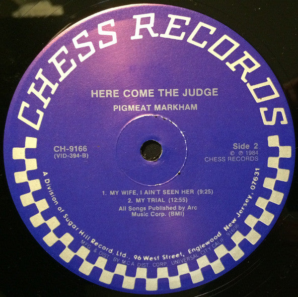 Pigmeat Markham - Here Come The Judge (1984)