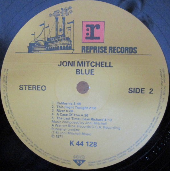 Joni Mitchell - Blue (LP) [UK] RP (Near Mint (NM or M-))