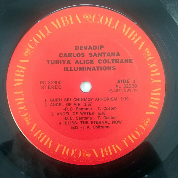 Carlos Santana - Illuminations (LP) [US] 1st (Near Mint (NM or M-))