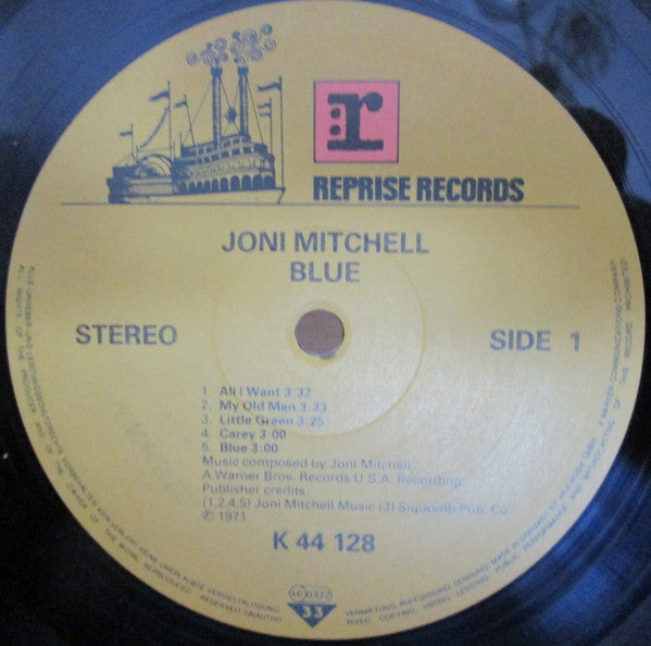 Joni Mitchell - Blue (LP) [UK] RP (Near Mint (NM or M-))
