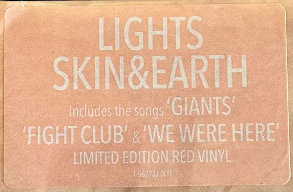 LIGHTS (5) - Skin & Earth (LP) [US] 1st