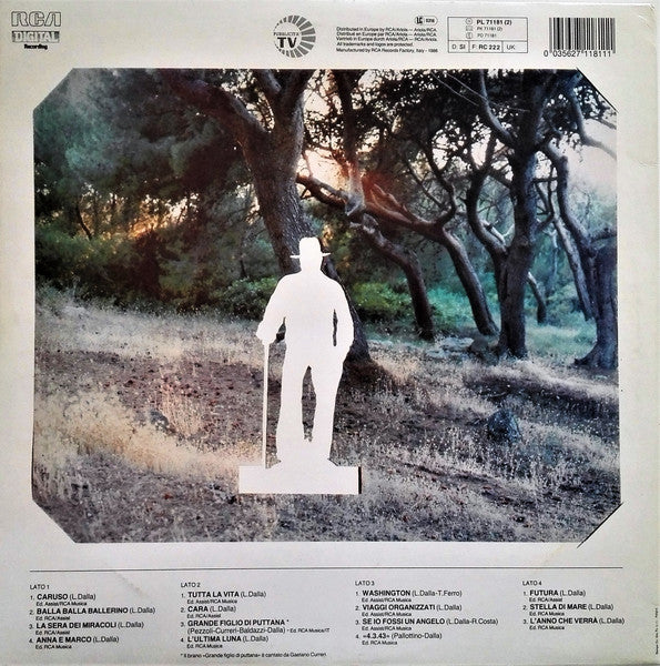 Lucio Dalla - Dallamericaruso (LP) [Italy] 1st (Very Good Plus (VG+))