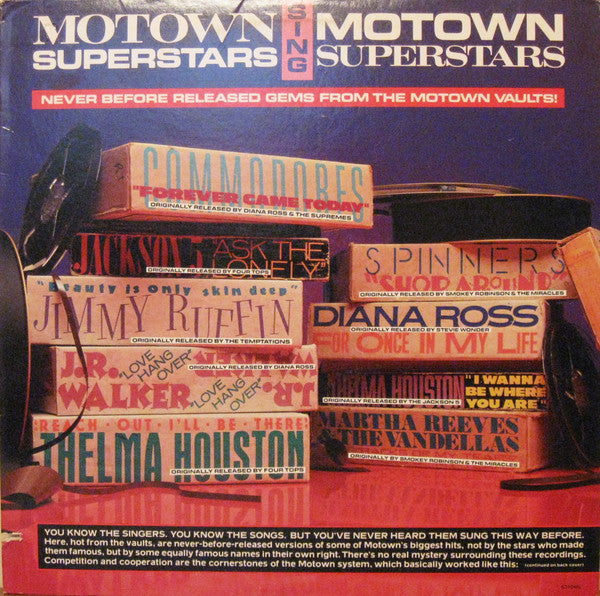 Various - Motown Superstars Sing Motown Superstars (LP) [US] 1st