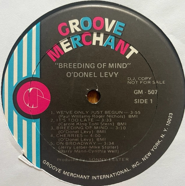 O'Donel Levy - Breeding Of Mind (LP) [US] 1st