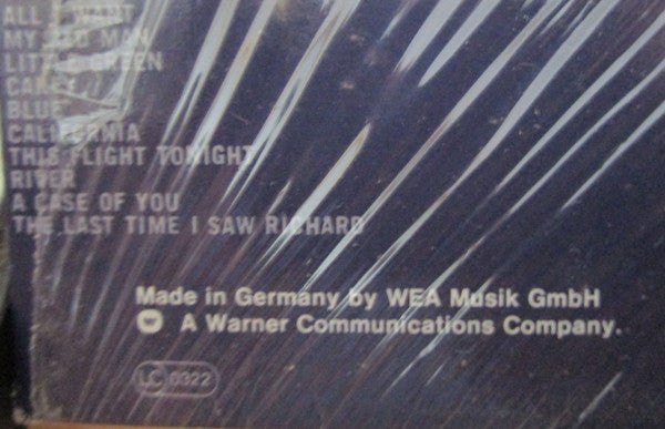 Joni Mitchell - Blue (LP) [UK] RP (Near Mint (NM or M-))