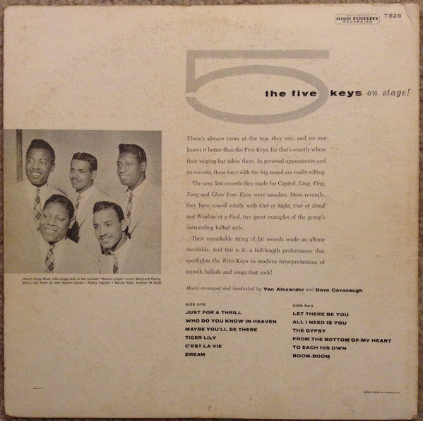 The Five Keys - On Stage! (1957 MONO)