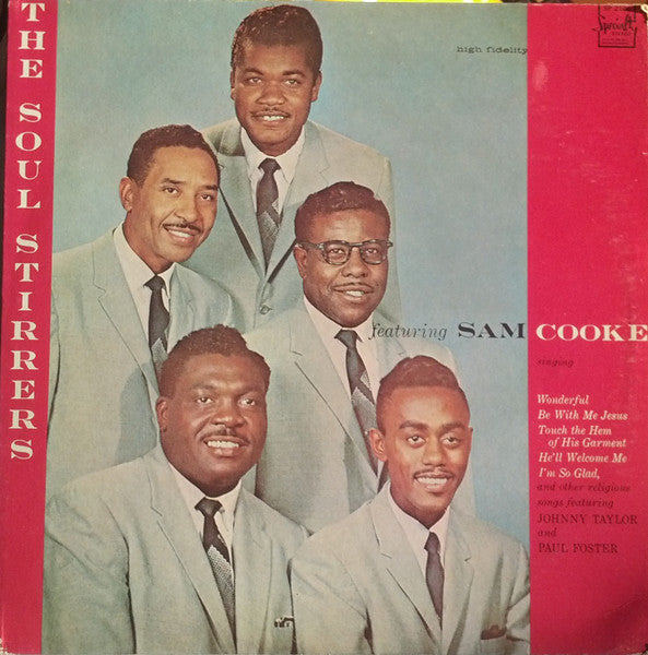 The Soul Stirrers - The Soul Stirrers Featuring Sam Cooke (LP) [US] 1971 RP (Very Good Plus (VG+))