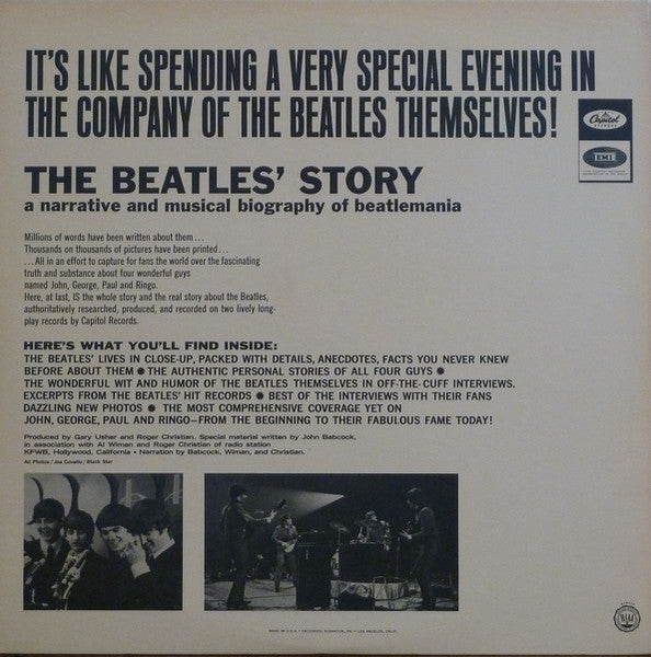 The Beatles - The Beatles' Story (LP) [US] 1975 RP (Very Good Plus (VG+))