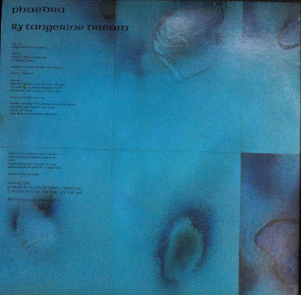 Tangerine Dream - Phaedra (LP) [US] 1st (Near Mint (NM or M-))