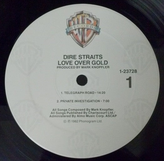 Dire Straits - Love Over Gold (LP) [US] RP (Near Mint (NM or M-))