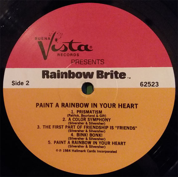 Rainbow Brite - Rainbow Brite - Paint A Rainbow In Your Heart (LP) [US] 1st
