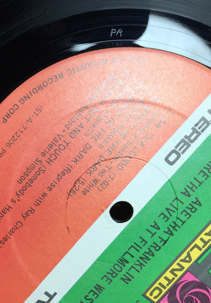 Aretha Franklin - Live At Fillmore West