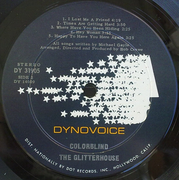 The Glitterhouse - Color Blind (1968 STEREO)