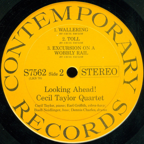 The Cecil Taylor Quartet - Looking Ahead! (LP) [US] 1979 RP (Very Good Plus (VG+))