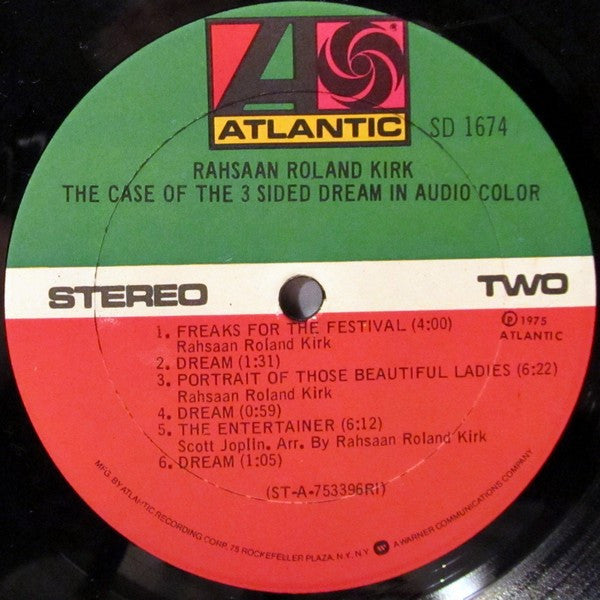 Roland Kirk - The Case Of The 3 Sided Dream In Audio Color (LP) [US] 1st (Very Good Plus (VG+))