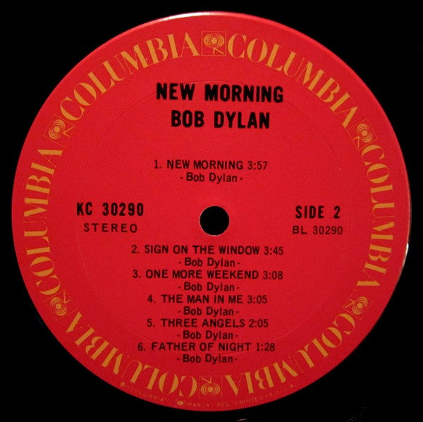Bob Dylan - New Morning (LP) [US] 1st (Near Mint (NM or M-))