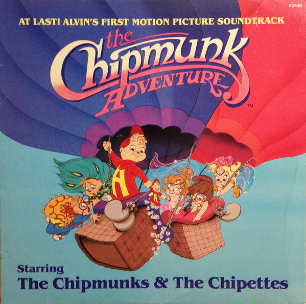 The Chipmunks - The Chipmunk Adventure (At Last! Alvin's First Motion Picture Soundtrack) (LP) [US] 1st (Very Good (VG))