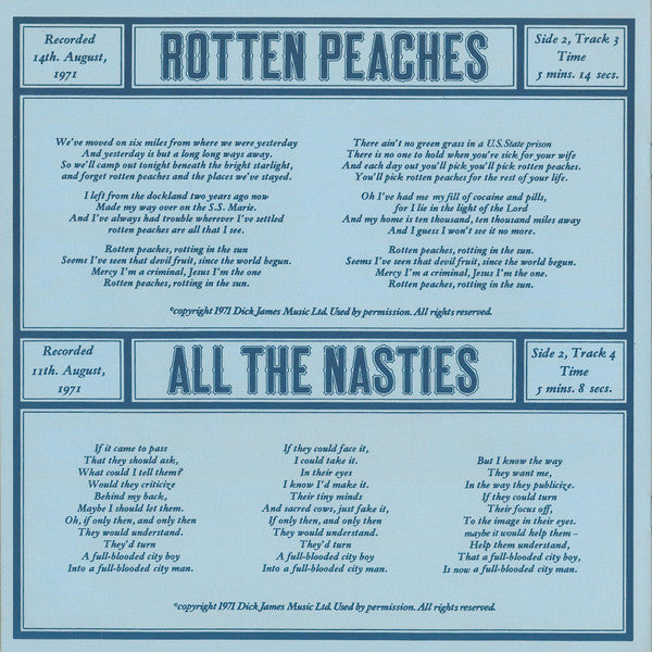 Elton John - Madman Across The Water (LP) [US] 1st