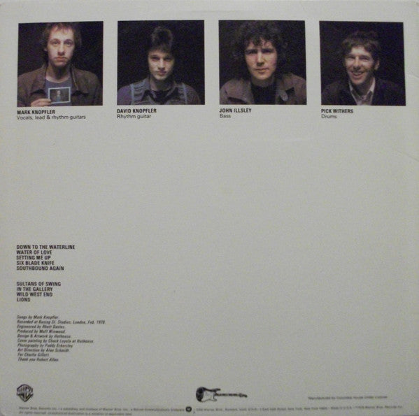 Dire Straits - Dire Straits (LP) [US] 1983 RP (Very Good Plus (VG+))