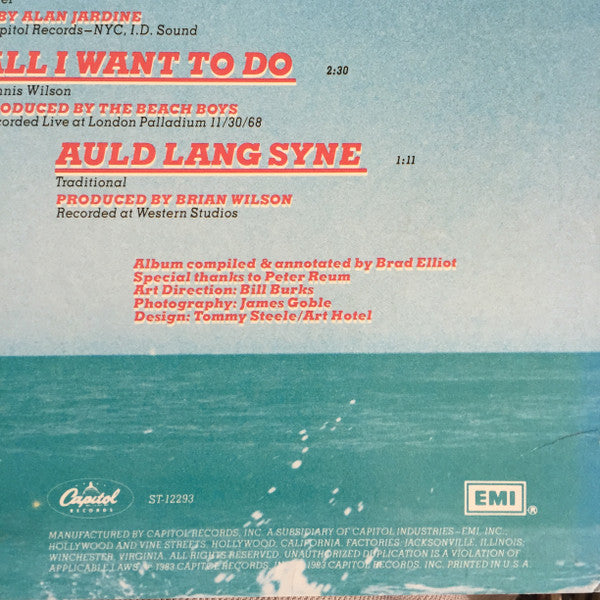 The Beach Boys - The Beach Boys Rarities (1983 SEALED)