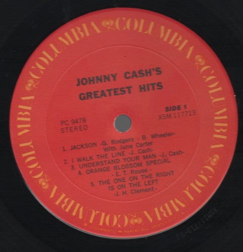 Johnny Cash - Johnny Cash's Greatest Hits (Volume 1)