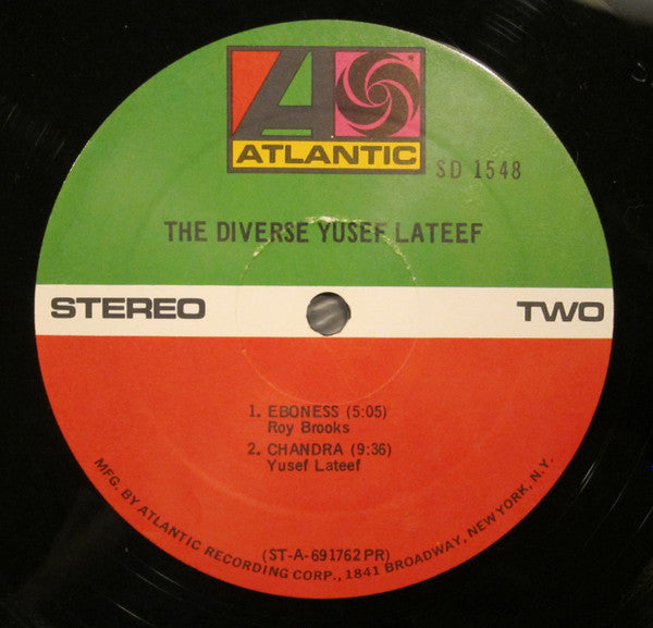 Yusef Lateef - The Diverse Yusef Lateef (LP) [US] 1st (Very Good Plus (VG+))