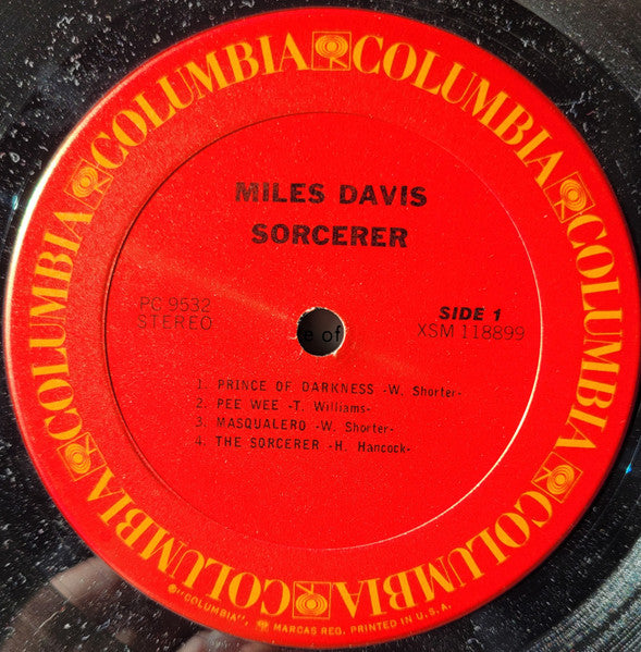 Miles Davis - Sorcerer (LP) [US] 1977 RP (Near Mint (NM or M-))