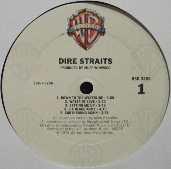 Dire Straits - Dire Straits (LP) [US] 1983 RP (Very Good Plus (VG+))