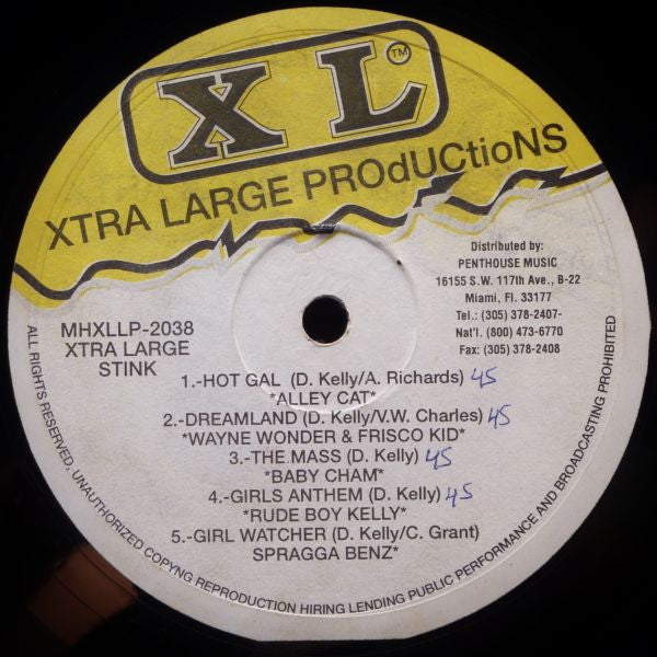Various - Mad House Crew And Xtra Large Productions Presents 2 Bad Riddims (LP) [US] 1st (Very Good Plus (VG+))