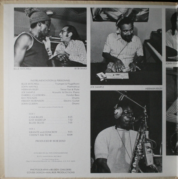 Blue Mitchell - Blues' Blues (LP) [US] 1st (Near Mint (NM or M-))