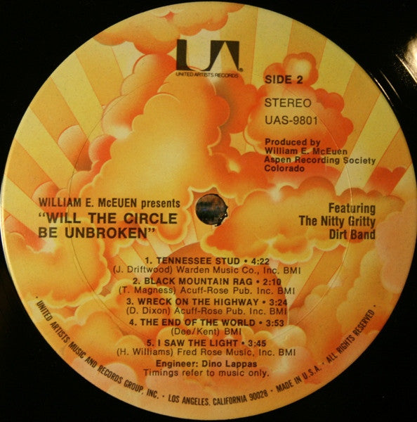 Nitty Gritty Dirt Band - Will The Circle Be Unbroken (LP) [US] RP