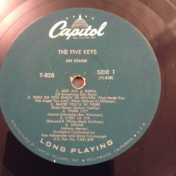 The Five Keys - On Stage! (1957 MONO)