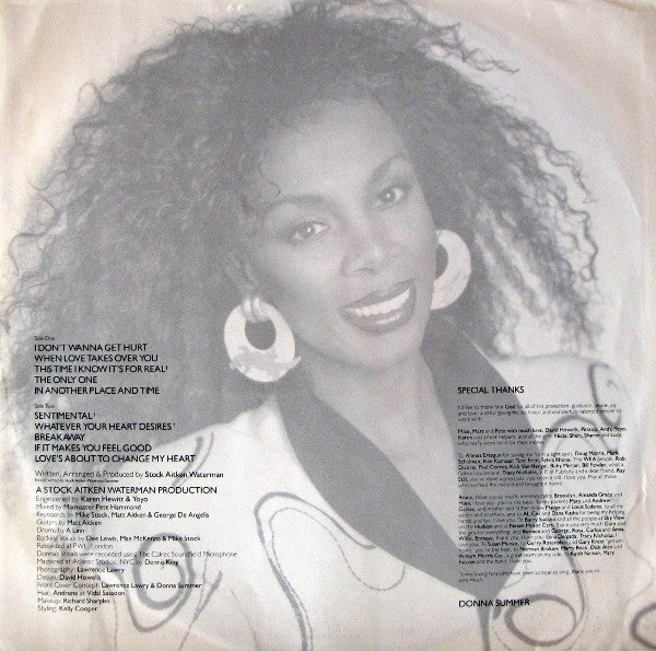 Donna Summer - Another Place And Time (1989 SEALED)