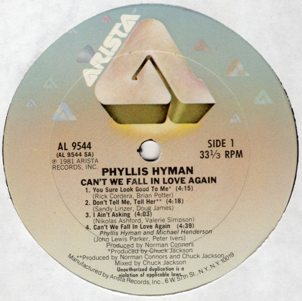Phyllis Hyman - Can't We Fall In Love Again