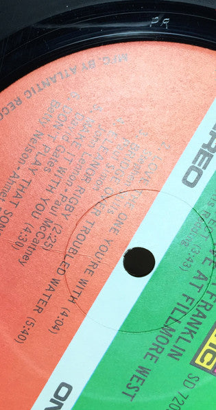 Aretha Franklin - Live At Fillmore West