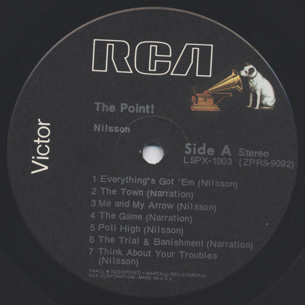 Harry Nilsson - The Point! (LP) [US] RP