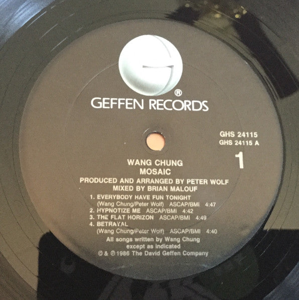 Wang Chung - Mosaic (LP) [US] 1st