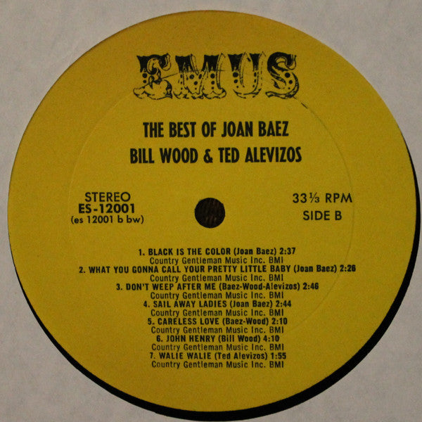 Joan Baez - The Best Of Joan Baez (1970s Press)