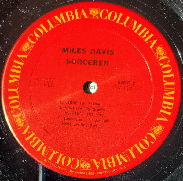 Miles Davis - Sorcerer (LP) [US] 1977 RP (Near Mint (NM or M-))