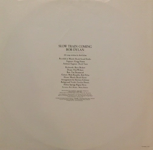 Bob Dylan - Slow Train Coming (1979 STEREO)